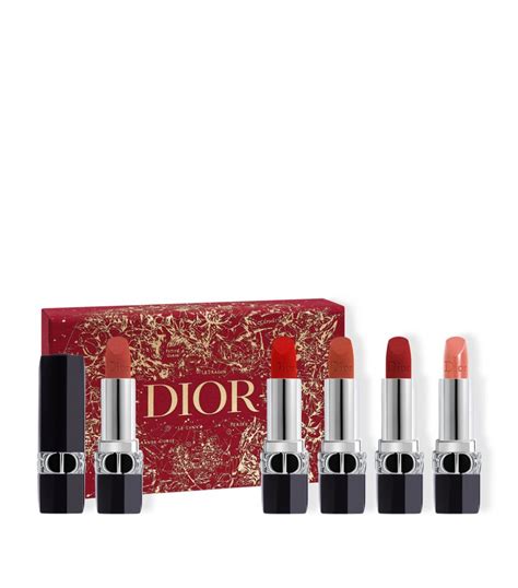 dior mini lipstick|dior limited edition lipstick set.